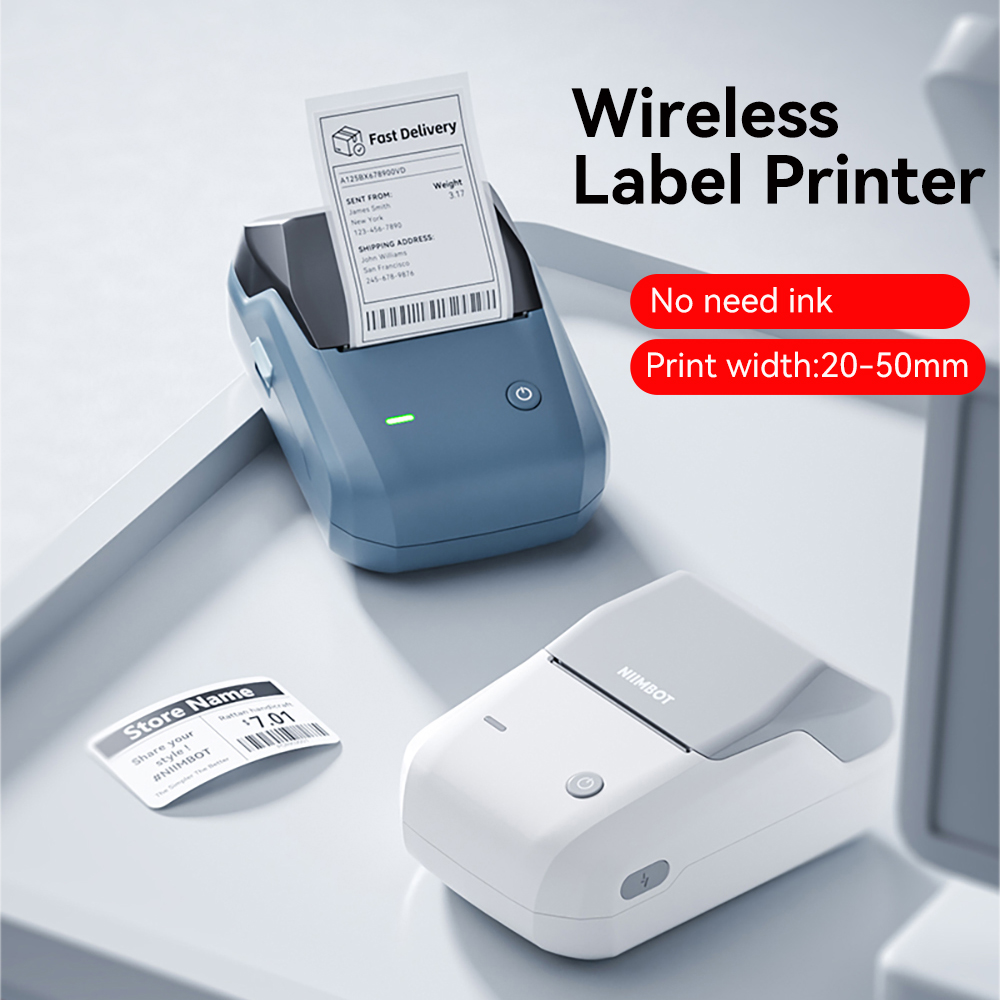 Commercial Printing Business - Niimbot B1/B1 Pro Mürekkepsiz Etiket Yazıcısı