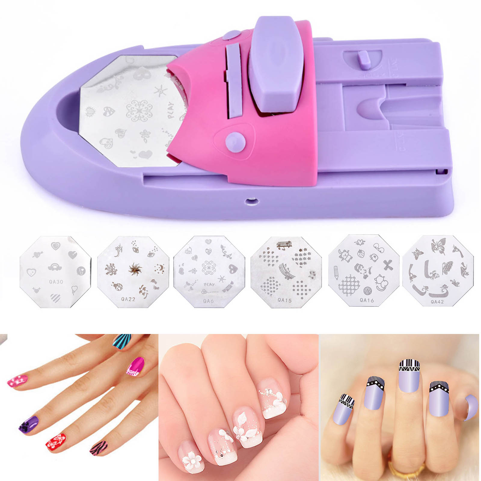 Commercial Nail Printing Machine - Tırnak sanat Diy yazıcı baskı manikür