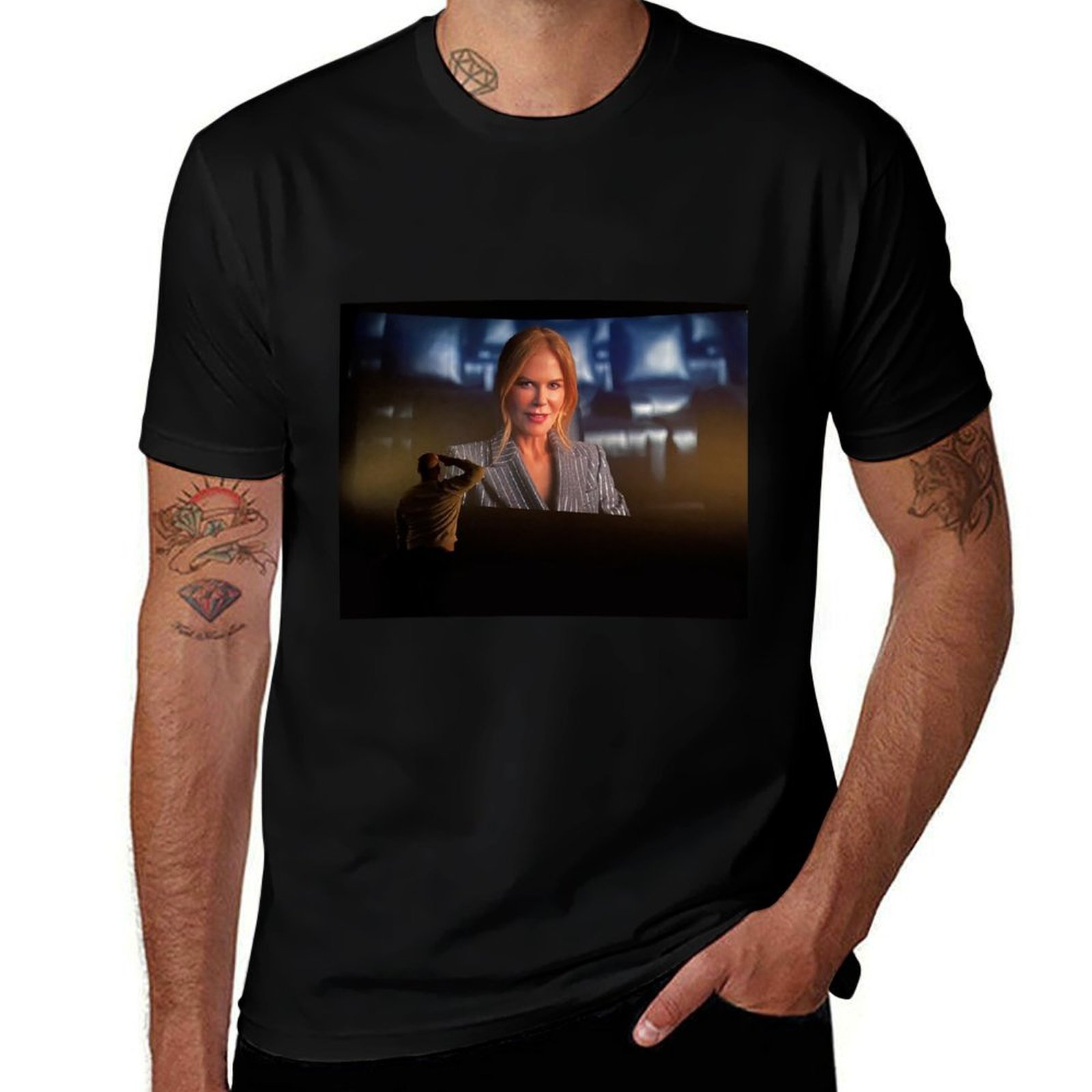 Commercial Shirt Printing - Nicole Kidman'a selam veren adam, AMC