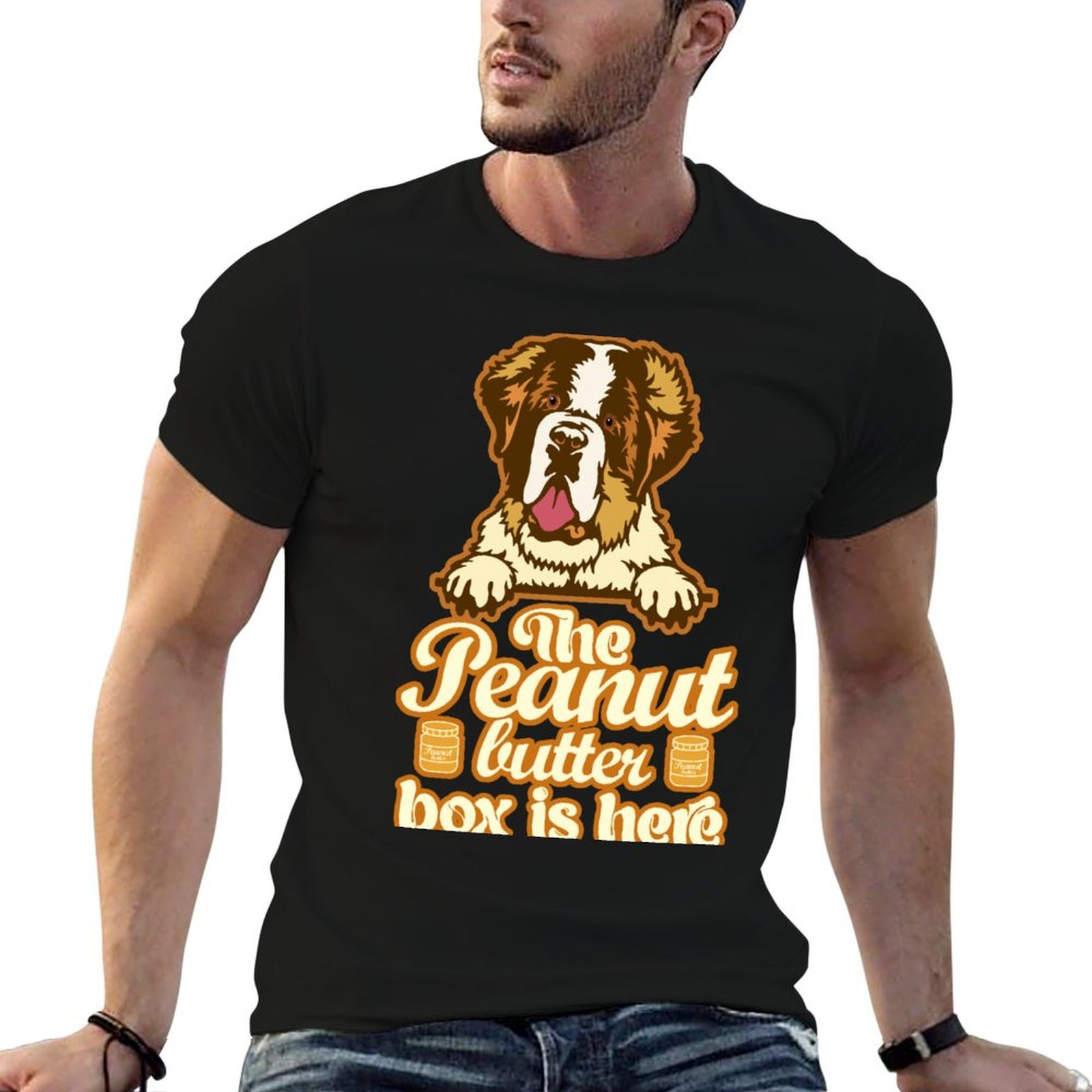Commercial Shirt Printing - Fıstık Ezmesi Kutusu Burada: Komik St.