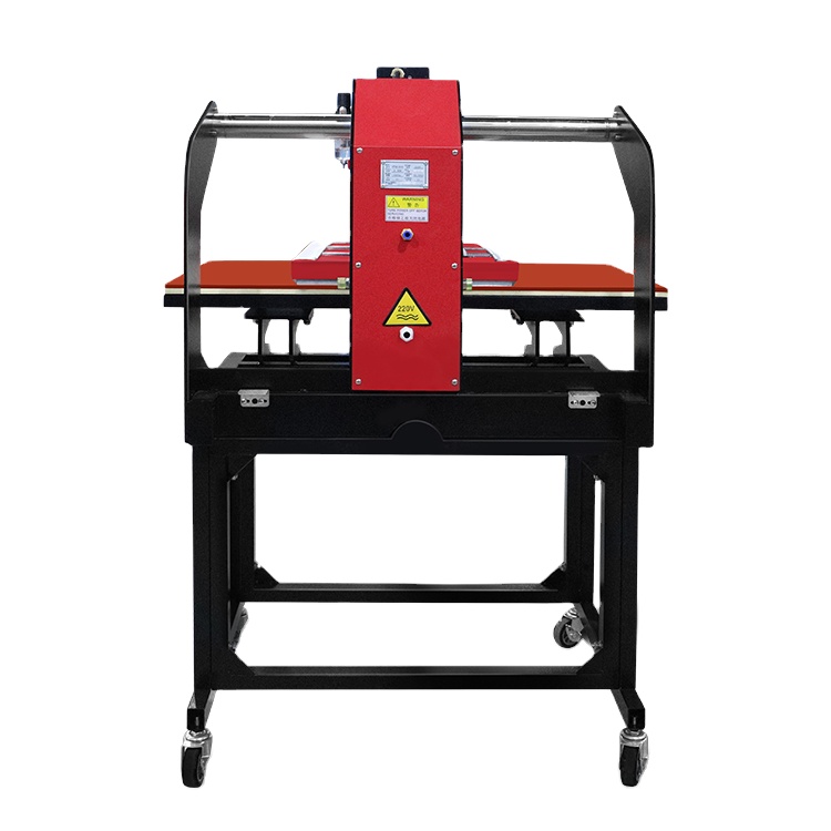 Commercial Shirt Printing - Akıllı Çift İş İstasyonlu Pnömatik Isı