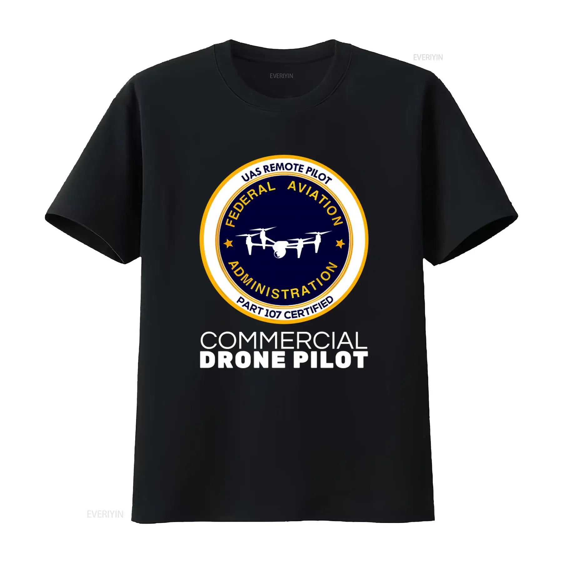 Commercial Shirt Printing - Uas Remote Pilot Part 107 Sertifikalı