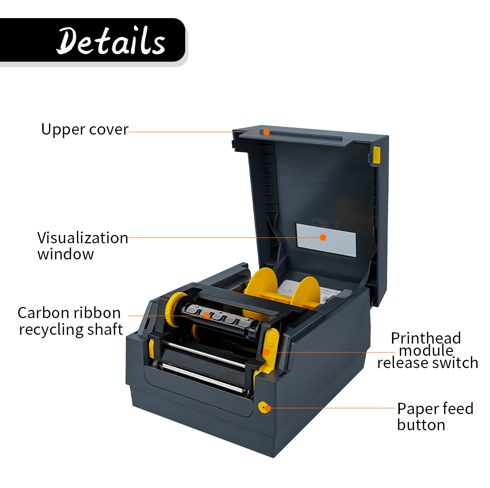 Fabrika fiyatı 300dpi/600dpi ı - Commercial Ribbon Printing Machine incelemesi ve fiyatı