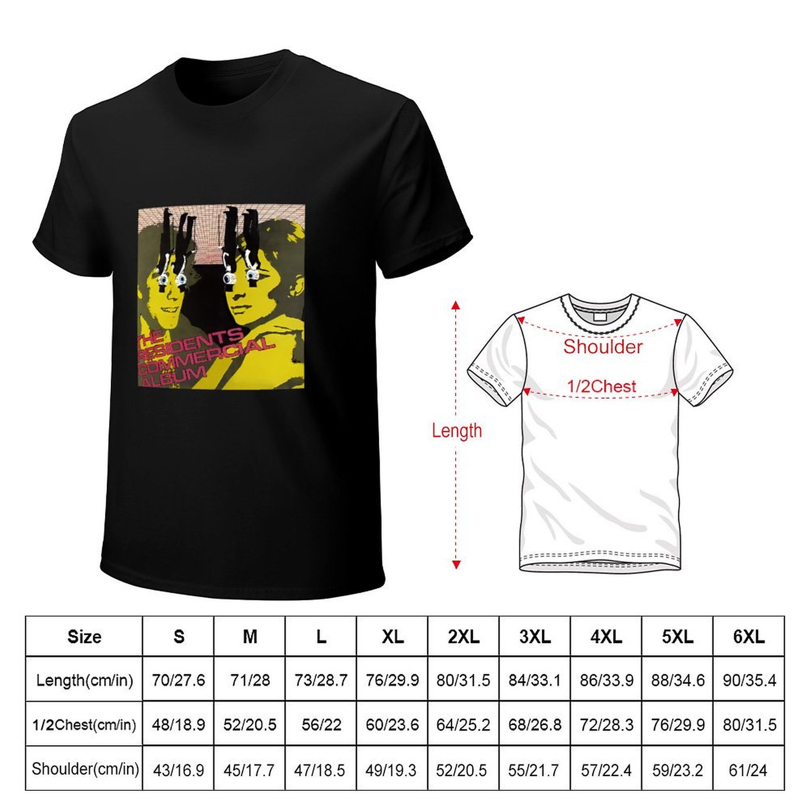 The Residents - Commercial Alb - Commercial Shirt Printing incelemesi ve fiyatı