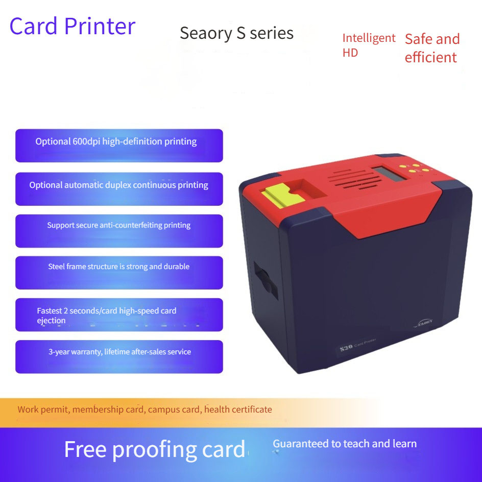 Kimlik PVC Kart Yazıcı Makines - Commercial Ribbon Printing Machine incelemesi ve fiyatı