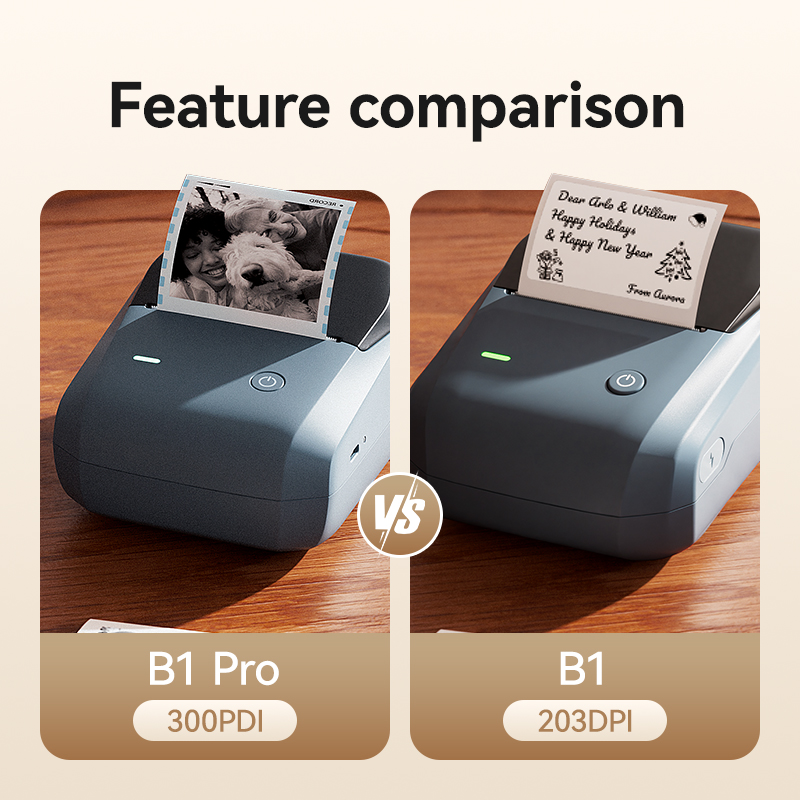 Niimbot B1 Pro Etiket Yazıcısı - Commercial Printing Business incelemesi ve fiyatı