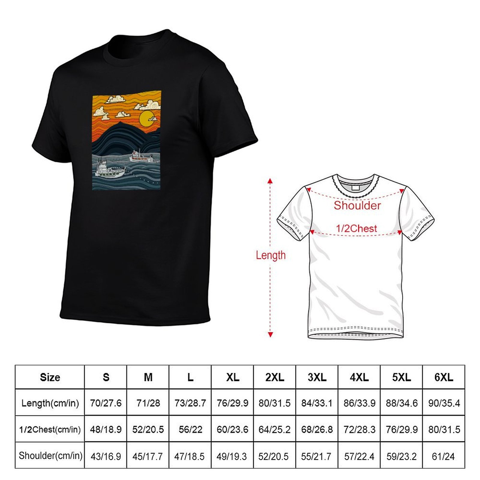 Ticari Balıkçılık Tişörtü İş K - Commercial Shirt Printing incelemesi ve fiyatı